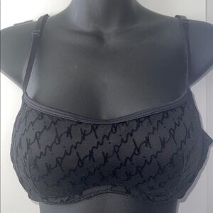 Victoria's Secret Pink and Black push-up size medium Bra